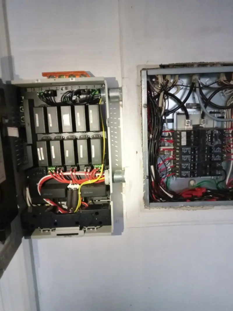 Electrical panel upgrade completed for Electrical Inspection in Glasgow